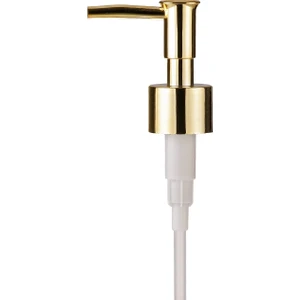 Yedek Sıvı Sabun Pompası-Parlak Gold Plastik 14911