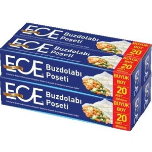 Ece Buzdolabı Poşeti Büyük Boy 4'lü 30 x 45 cm