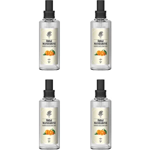 Mandarine Sprey Kolonya  - Mandalina Kolonyası 4 Adet 50 ml