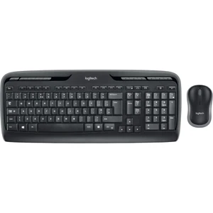 MK330 Kablosuz Türkçe Klavye Mouse Seti - Siyah