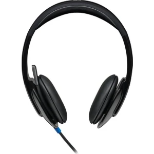 H540 USB Gürültü Önleyici Mikrofonlu Kablolu Kulaklık - Siyah
