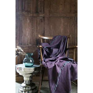 İssimo Maia Koltuk Şalı 170*230 Cm Mor