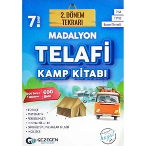 Gezegen Yayıncılık 7.Sınıf 2.dönem Tekrarı Madalyon Telafi Kamp Kitabı