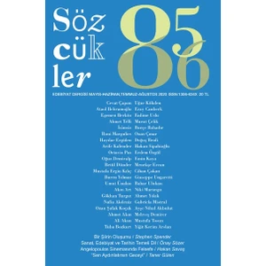 Sözcükler Dergisi 85-86. Sayı (Mayıs-Haziran, Temmuz-Ağustos 2020)