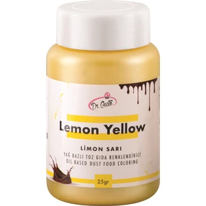 Dr. Gusto  Toz Yağ Bazlı Gıda Boyası 25 gr Limon Sarı