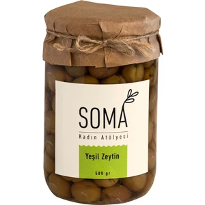 Soma Kadın Atölyesi Yeşil Zeytin Boyasız Katkısız - 500 gr
