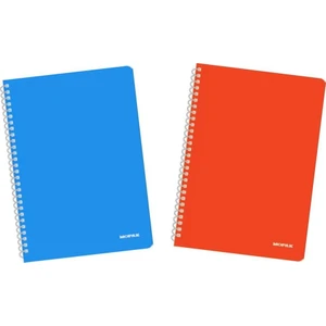 Defter Spiralli Pp Kapak A4 60 Yaprak Kareli 2'li
