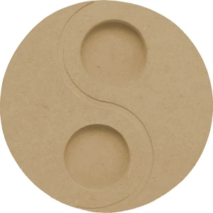 Pol & Art M 08 Ahşap T-Light Mumluk