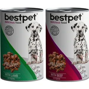 Kuzu-Dana Etli Karışık Köpek Konservesi 20 x 415 gr