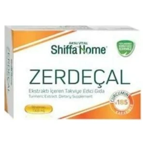 Shiffa Home Aksu Vital Zerdeçal 30 Kapsül x 1300 Mg