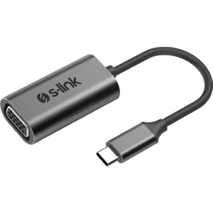 Swapp SW-U514 Gri Metal Type-C To VGA Adaptör