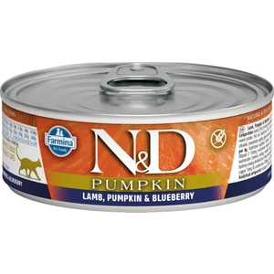 N&d Balkabağı,kuzu,yaban Mersini Yetişkin Kedi Konservesi 80 gr (12 Adet)