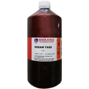 Suvar Kimya Susam Yağı 1 Lt