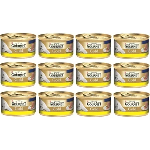 Gold Kıyılmış Tavuklu Yetişkin Kedi Konservesi 85GR x 12 Adet