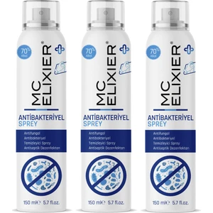 Mc Elixier Antibakteriyel Sprey 150 ml 3'lü
