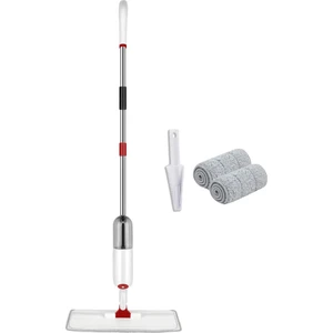 Turuncu Koli  Sprey Mop Yedek Bezli Deterjan Hazneli Paspas Temizlik  Siprey Spray Tablet Mop