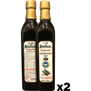 Organik Keçiboynuzu Özü 500 ml x 2'li
