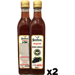 Organik Üzüm Sirkesi 500 ml x 2'li