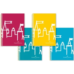 A4 Defter Şato Plastik Kapak Kareli 80 Yaprak