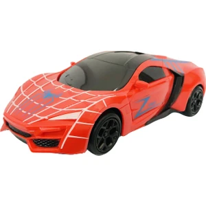 Can Oyuncak Pilli Sesli Işıklı Spiderman Arabası Örümcek Adam Arabası