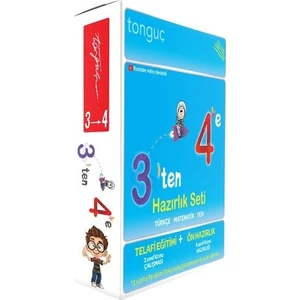 Tonguç Akademi 3'ten 4'e Hazırlık Seti 2024