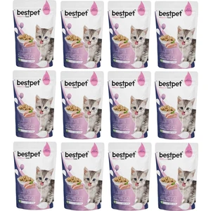 Yavru Kediler Için Tavuklu Yaş Mama Pouch 85 gr x 12 Adet