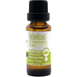 Hardal Tohumu Yağı 20 ml Soğuk Sıkım Saf  Katkısız