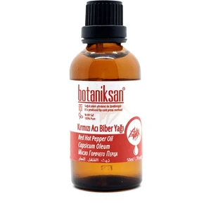 Kırmızı Acı Biber Yağı 50 ml Soğuk Sıkım Saf  Katkısız