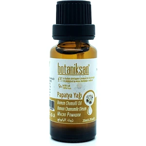 Papatya Yağı 20 ml Distilasyon Saf  Katkısız