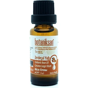 Zerdeçal Yağı 20 ml Distilasyon Saf  Katkısız