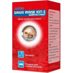 Abfen Sinus Rinse Kit Surfactant Burun Yıkama Kiti