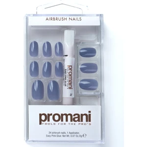 Koyu Mavi Slate Takma Tırnak Kiti PR-5669