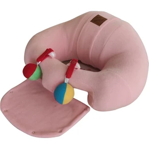 Bebe Yatmaz Çıngıraklı Pembe Bebeyatmaz Bebek Oturma Destek Minderi Bebek Koltuğu