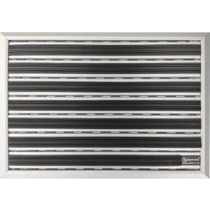 Kauçuk Üst Yüzeyli Ince Seri Alüminyum Paspas 40 x 70 cm