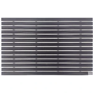 Gömme Tip Kauçuk Üst Yüzeyli Alüminyum Paspas 60 x 90 cm