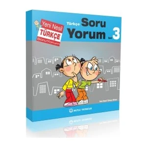 Mutlu Yayıncılık Yeni Nesil Türkçe Soru Yorum 3. Sınıf