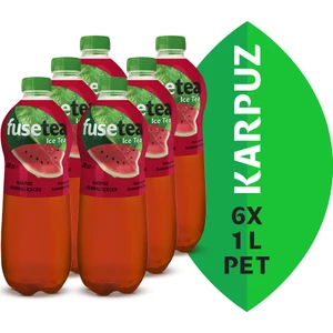 Fuse Tea Karpuz Pet 1 Lt 6'lı Paket