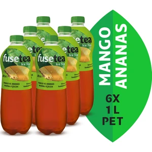Fuse Tea Mango Ananas Pet 1 Lt 6'lı Paket