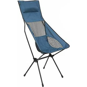 High Back Pack Away Chair Blue Ultra Hafif Sandalye