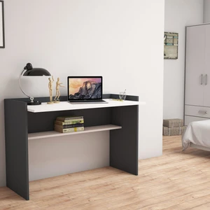Nazende Çalışma Masası  Antrasit Beyaz