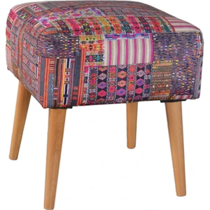 Zeen Concept Praga Kare Puf Kilim Desenli
