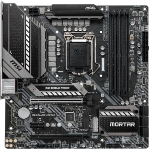 MAG B460M MORTAR Soket 1200 DDR4 2933 HDMI DP M.2 USB 3.2 RGB MATX Anakart