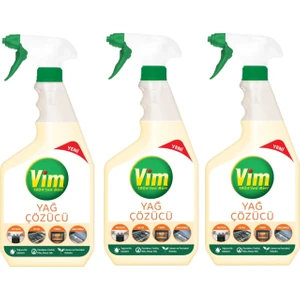 Mutfak Yağ Çözücü Sprey 750 ml 3'lü