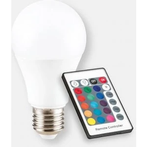Uzaktan Kumandalı Rgb LED Ampul 9 W
