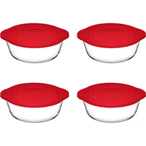 Plastik Kapaklı 4'lü Küçük Boy Borcam
