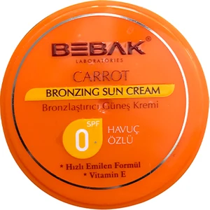 Güneş Kremi Havuç Özlü Kavanoz 100 ml Yeni
