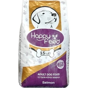 Happy Feed Yeme Garantili Somon Balıklı Köpek Maması 15 kg
