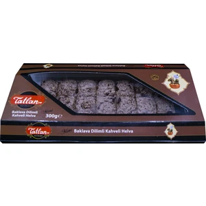 Mini Baklava Dilimi Kahveli Tahin Helvası 300 gr