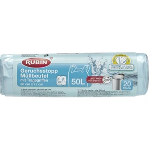 Çöp Torbası 50 lt 60 x 72  cm 20'li Kulplu