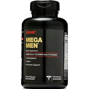 Gnc Mega Men Multivitamin 180 TableT-6 Aylık Kullanım